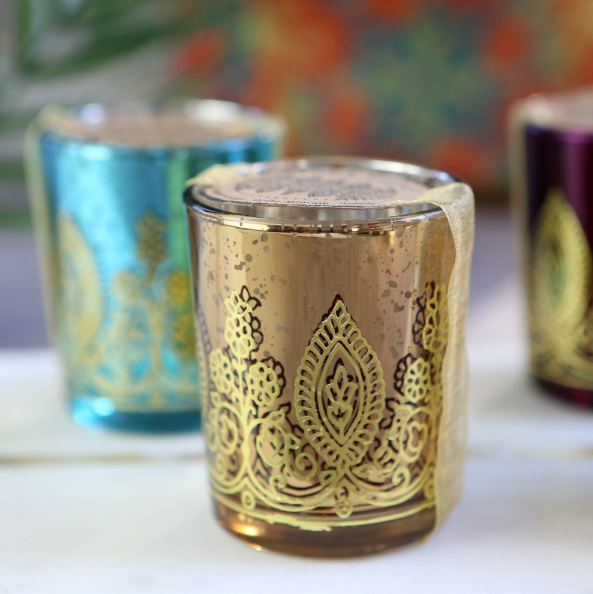Custom Personalized Henna Wedding Favors, Favors Box, Gold Colored