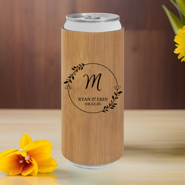 Slim 12oz Wedding Can Cooler buying #54S - Love Truly - Wedding Favors, Beverage Insulators, Beer Huggers, Wedding Favor, Beer Holder, Party Favors