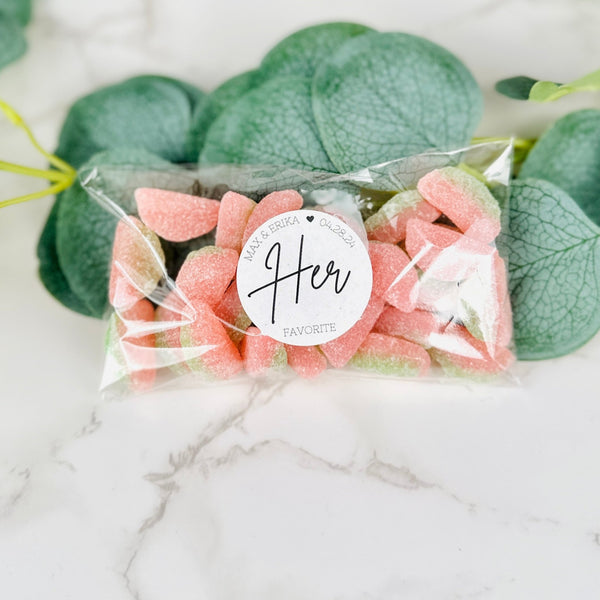 Savory N' Sweet Candy Bags - Forever Wedding Favors