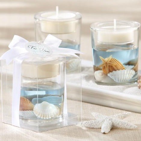 Clear Majestic Sparkly Ocean Candle!!!