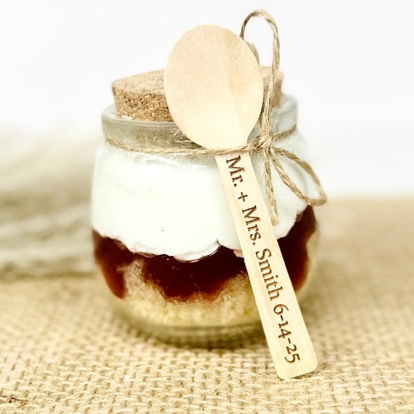 Love Mason Jars - Glass Rustic Mini Wedding Favors - MW25834