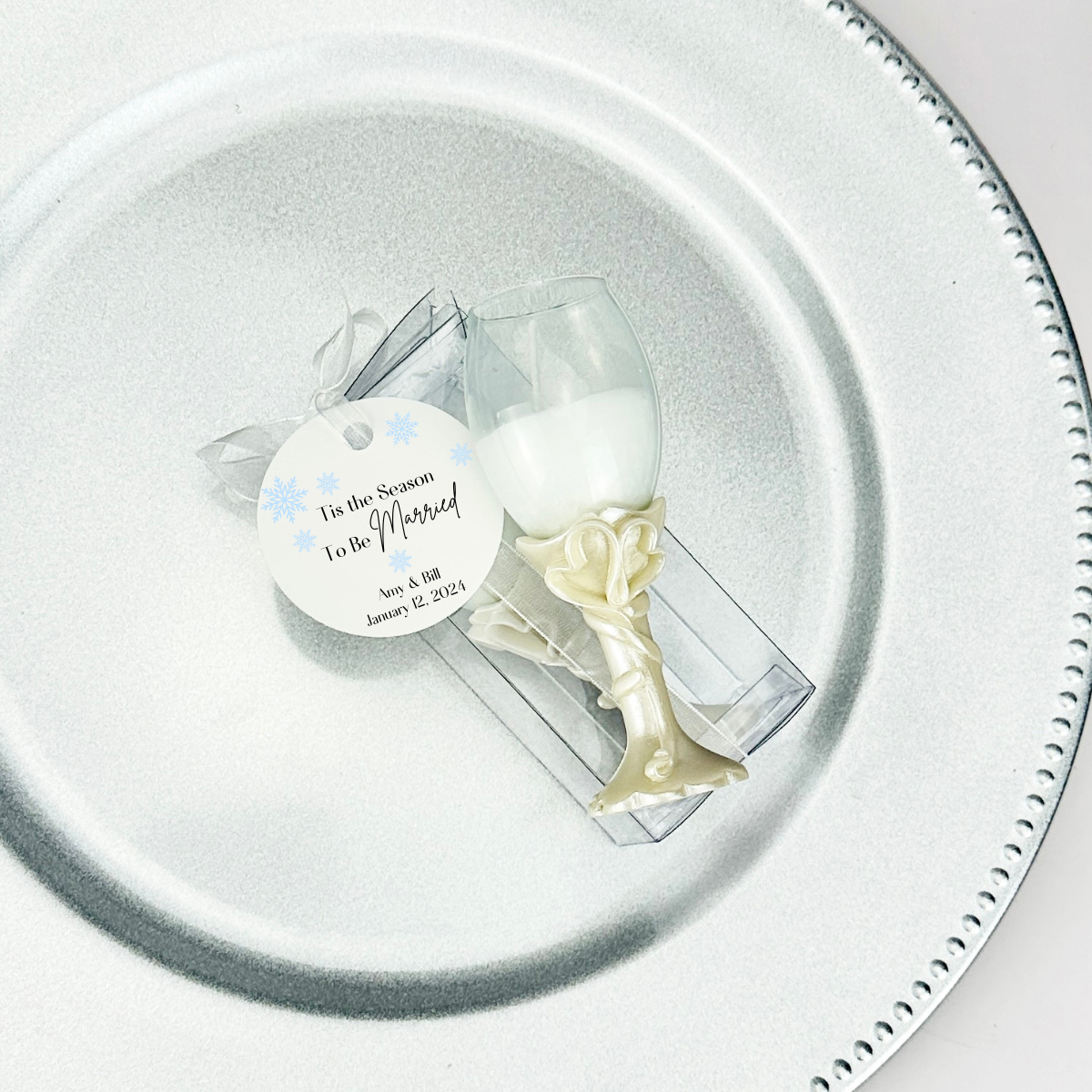 Mini Kissing Bells - Gold - Forever Wedding Favors