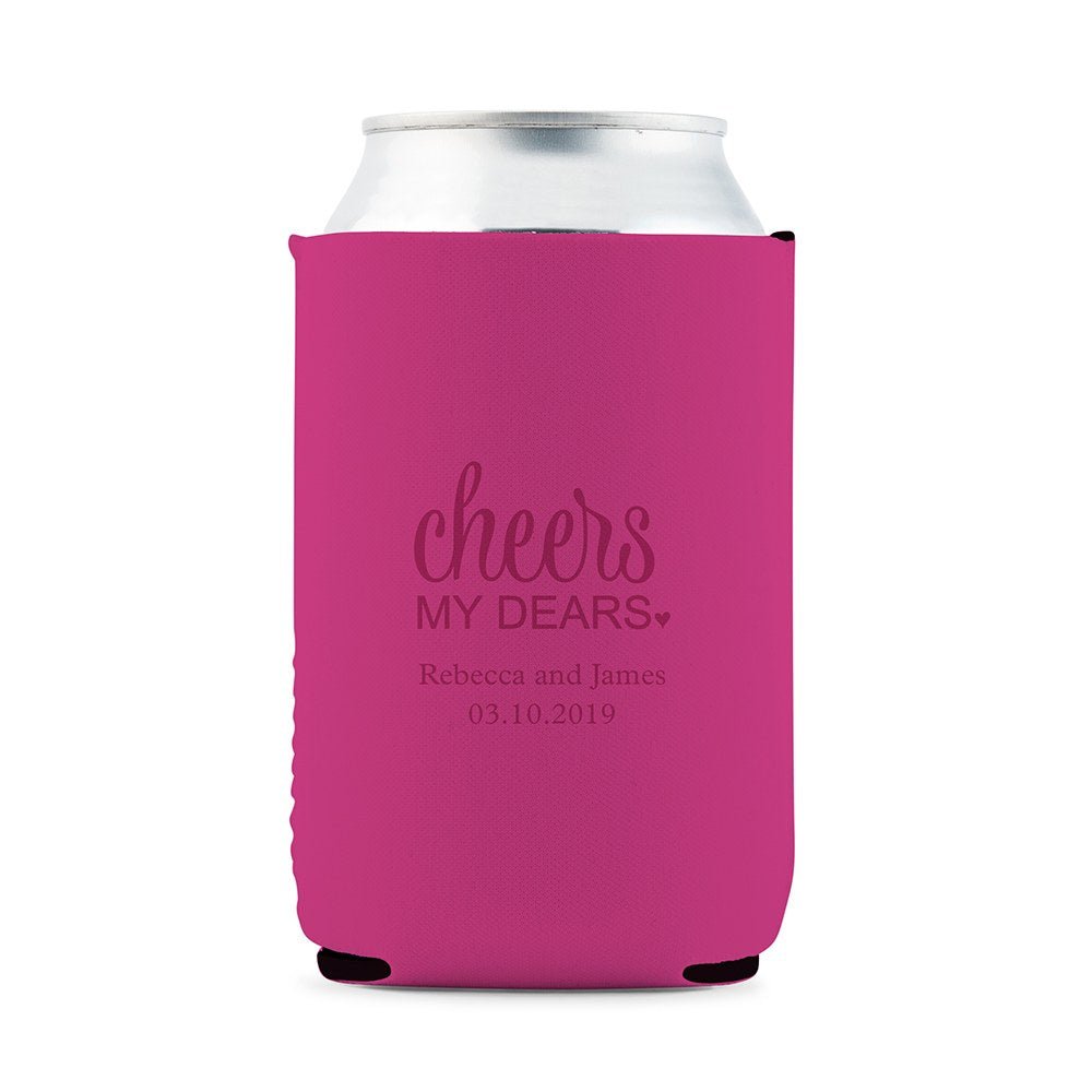 Personalized beer can set- great house warming gift