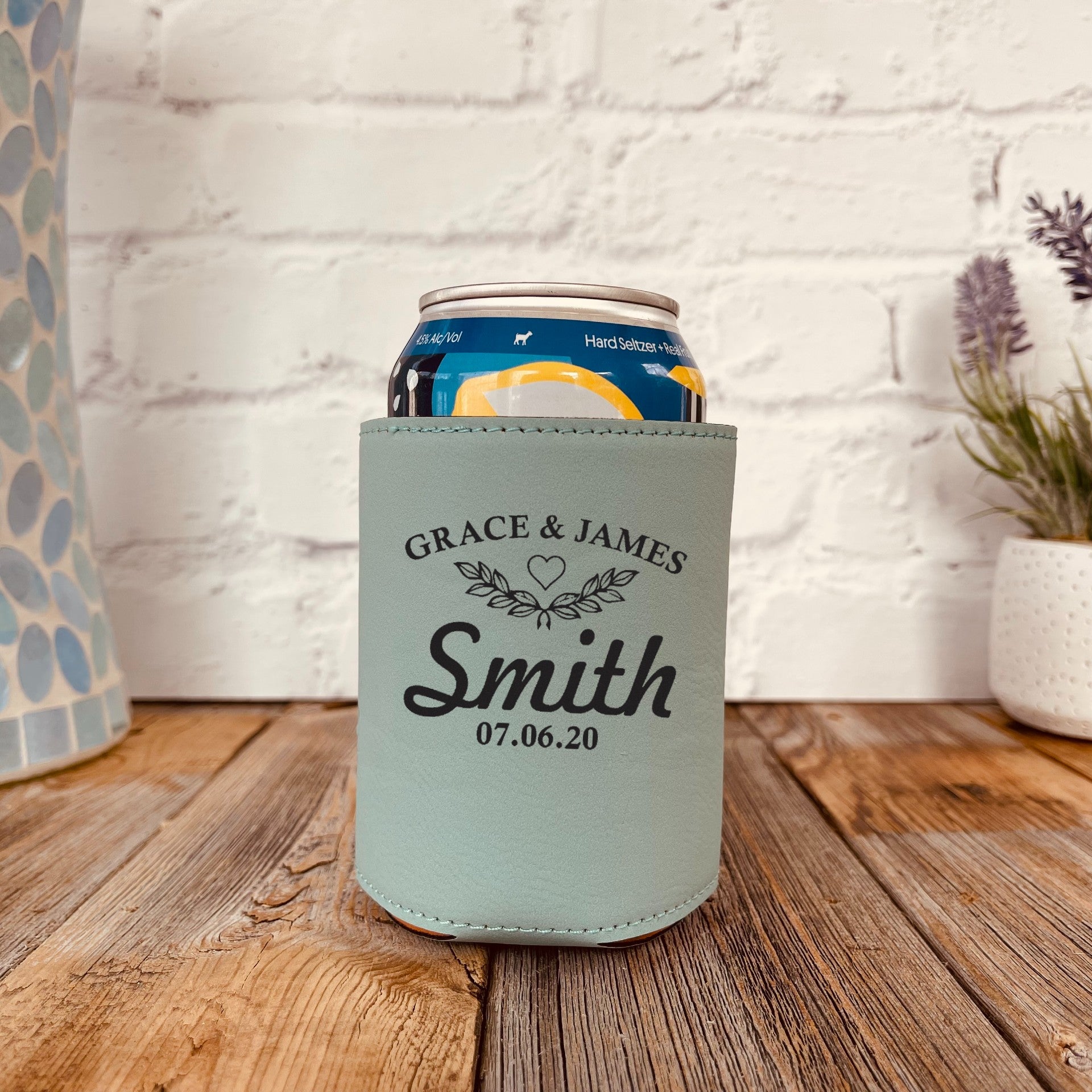 Personalized Skinny Can Cooler, Stainless Steel Insulated Cooler,  Bridesmaid Gift, Seltzer Can Holder 