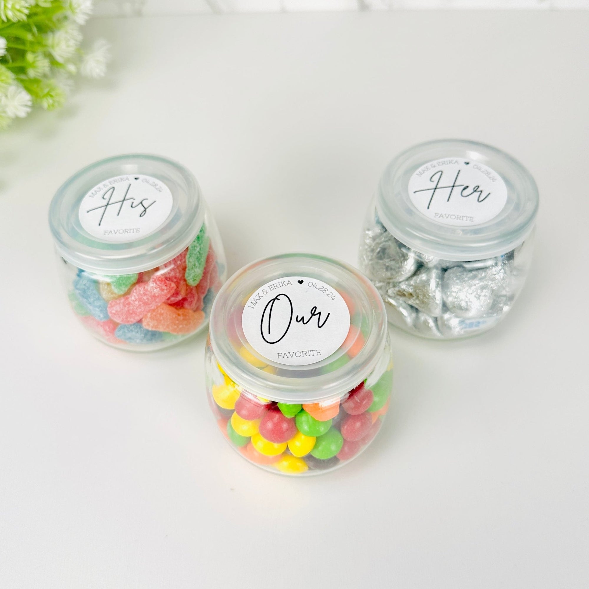 Candy Sweet Shop Containers + Labels