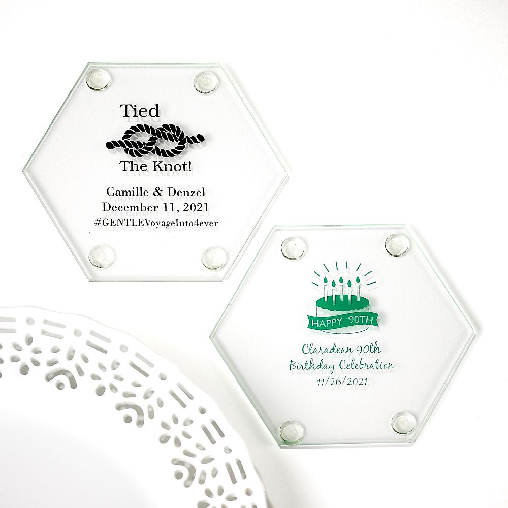 Coaster Wedding Favors for Your Big Day Tagged